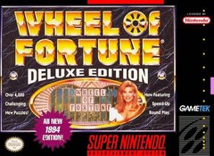 Wheel of Fortune Deluxe SNES Used Cartridge Only