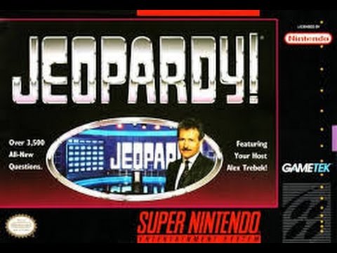 Jeopardy Featuring Alex Trebek SNES Used Cartridge Only