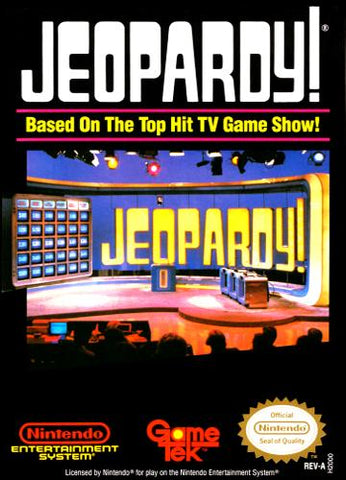 Jeopardy NES Used Cartridge Only