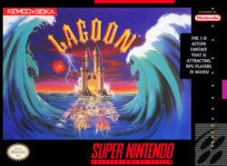 Lagoon SNES Used Cartridge Only