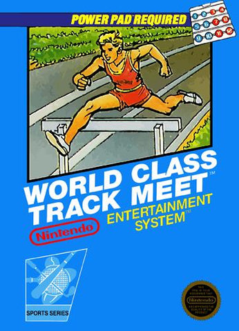 World Class Track Meet NES Used Cartridge Only