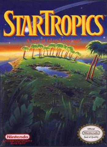 Star Tropics NES Used Cartridge Only