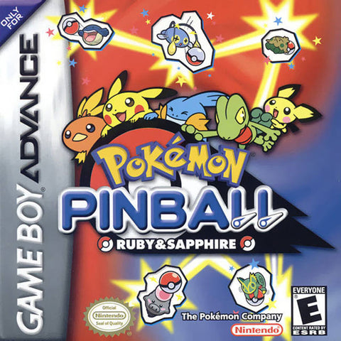 Pokemon Pinball Ruby & Sapphire Gameboy Advance Used Cartridge Only