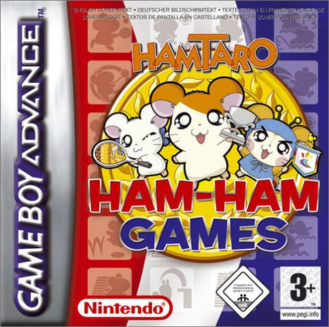 Hamtaro Ham-Ham Games Gameboy Advance Used Cartridge Only