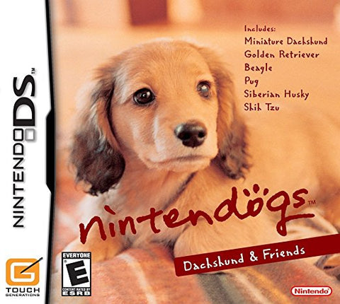 Nintendogs Dachshund & Friends DS Used
