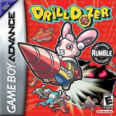 Drill Dozer Gameboy Advance Used Cartridge Only