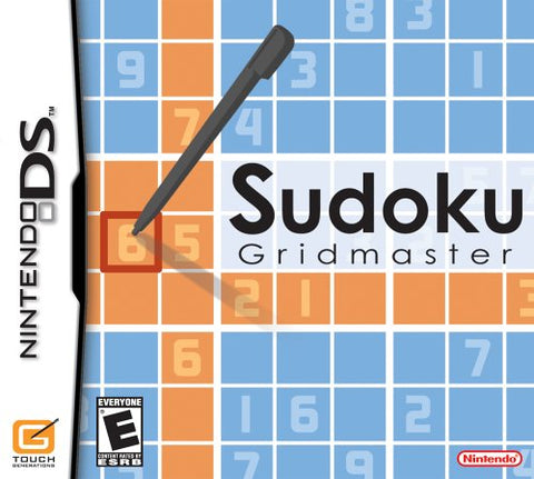 Sudoku Gridmaster DS Used Cartridge Only