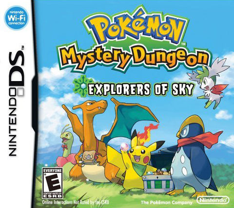 Pokemon Mystery Dungeon Explorers Of Sky DS Used Cartridge Only