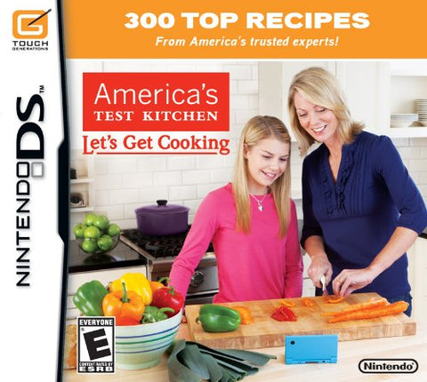 Americas Test Kitchen Lets Get Cooking DS Used