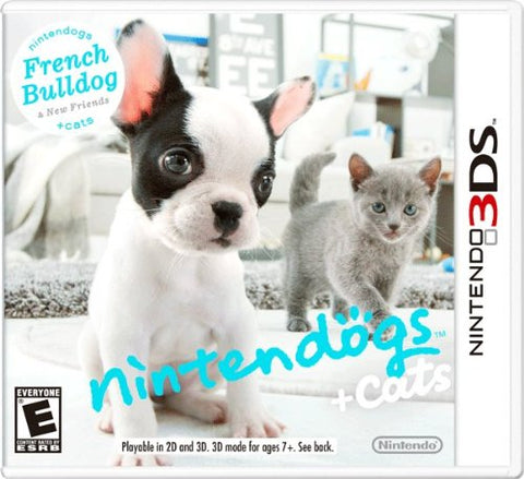 Nintendogs And Cats French Bulldog 3DS Used