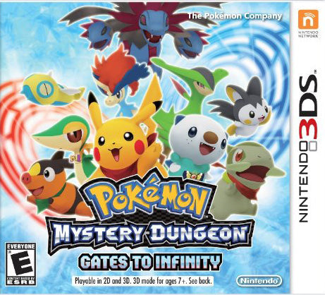 Pokemon Mystery Dungeon Gates To Infinity North American Edition 3DS Used