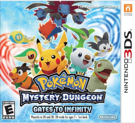 Pokemon Mystery Dungeon Gates To Infinity World Edition 3DS Used