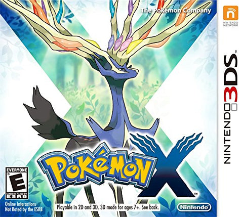 Pokemon X 3DS Used Cartridge Only