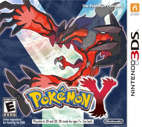 Pokemon Y 3DS North American New