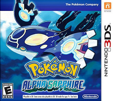 Pokemon Alpha Sapphire North American Edition 3DS Used