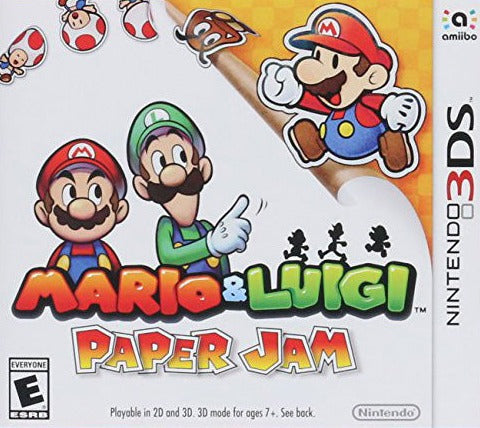 Mario & Luigi Paper Jam 3DS Used