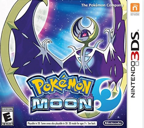 Pokemon Moon 3DS Used
