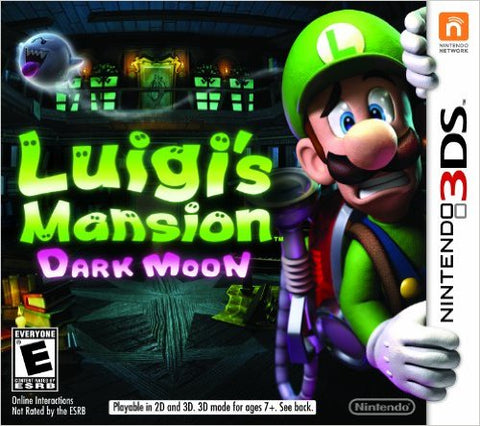 Luigis Mansion Dark Moon North American White Label Edition 3DS Used