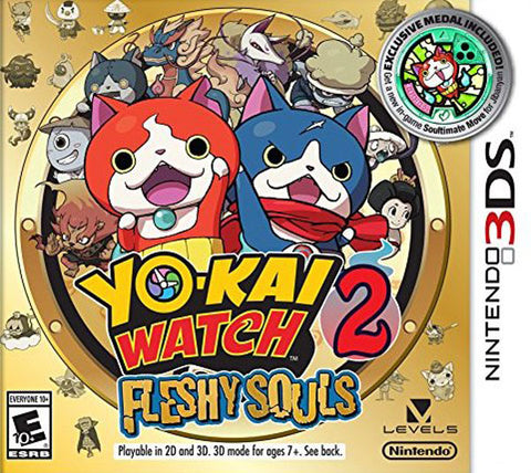 Yokai Watch 2 Fleshy Souls 3DS Used