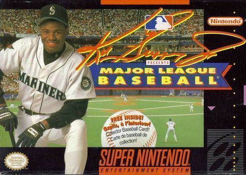 Ken Griffey Jr Presents Major League Baseball SNES Used Cartridge Only