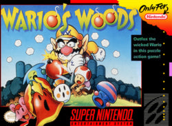 Warios Woods SNES Used Cartridge Only