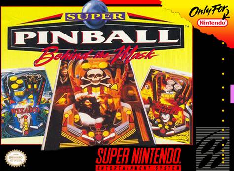 Super Pinball Behind the Mask SNES Used Cartridge Only