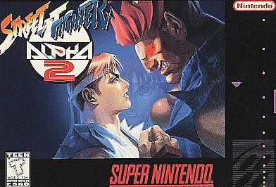 Street Fighter Alpha 2 SNES Used Cartridge Only