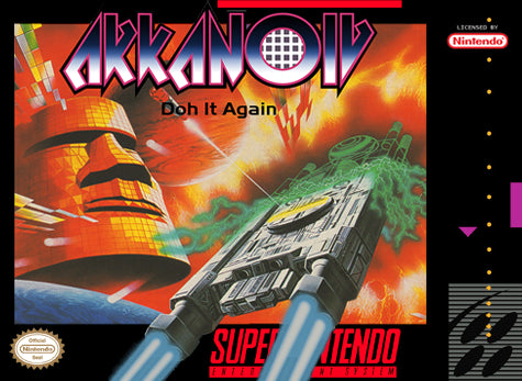 Arkanoid Doh It Again SNES Used Cartridge Only