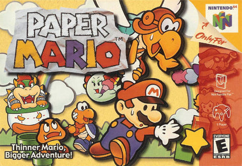 Paper Mario N64 Used Cartridge Only