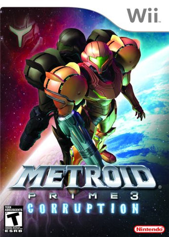 Metroid Prime 3 Corruption Wii Used