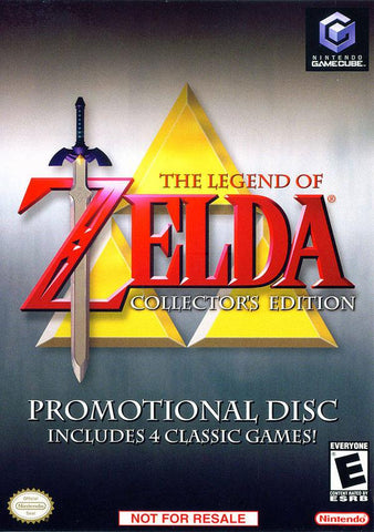Zelda Collectors Edition No Manual GameCube Used