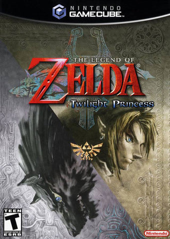 Zelda Twilight Princess No Manual GameCube Used