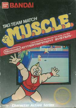 MUSCLE NES Used Cartridge Only