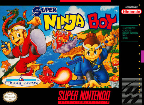 Super Ninja Boy SNES Used Cartridge Only