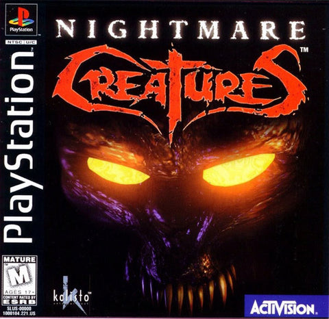 Nightmare Creatures PS1 Used