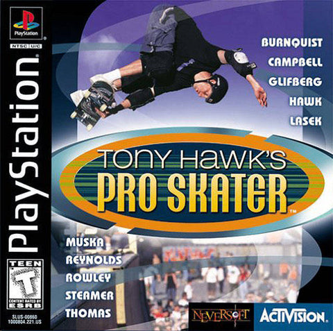 Tony Hawk Pro Skater PS1 Used