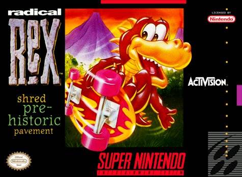 Radical Rex SNES Used Cartridge Only