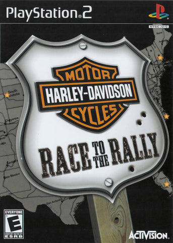 Harley Davidson Race To The Rally PS2 Used