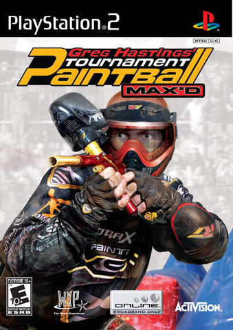 Greg Hastings Tournament Paintball Max'd PS2 Used