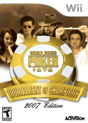 World Series of Poker Tournament of Champions 2007 Wii Used