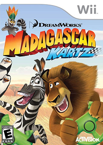 Madagascar Kartz Wii Used