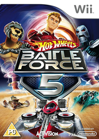 Hot Wheels Battle Force 5 Wii Used