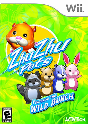 Zhu Zhu Pets Wild Bunch Wii Used