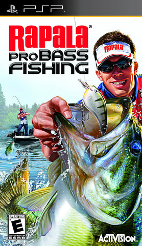 Rapala Pro Bass Fishing PSP Disc Only Used