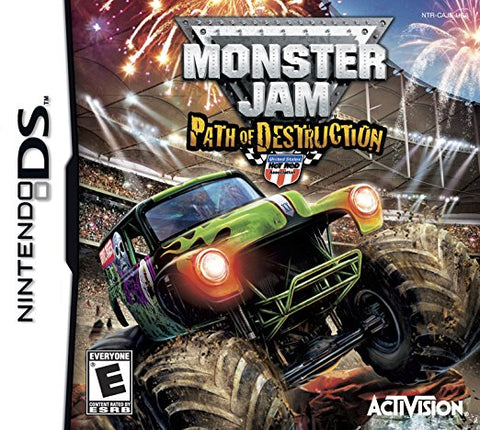 Monster Jam Path Of Destruction DS Used