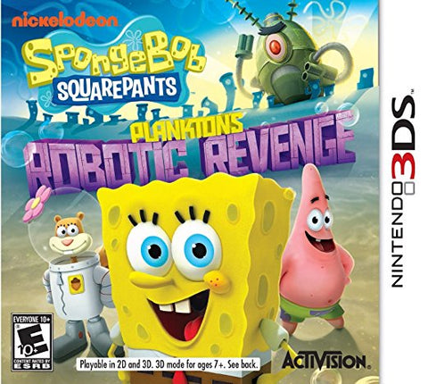 SpongeBob SquarePants Planktons Robotic Revenge 3DS Used