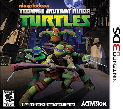Teenage Mutant Ninja Turtles Nickelodeon 3DS Used