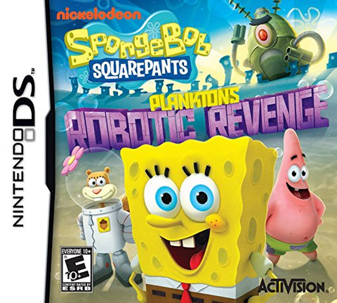 Spongebob Planktons Robotic Revenge DS Used Cartridge Only