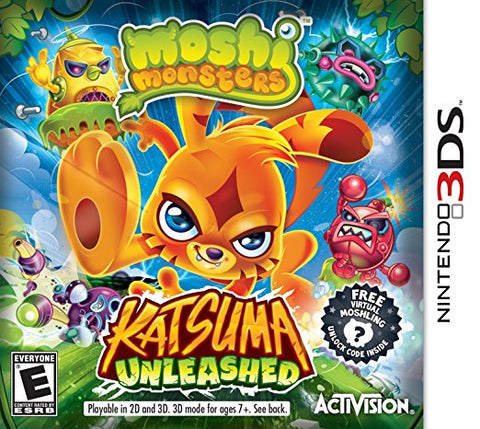 Moshi Monsters Katsuma Unleashed 3DS Used Cartridge Only