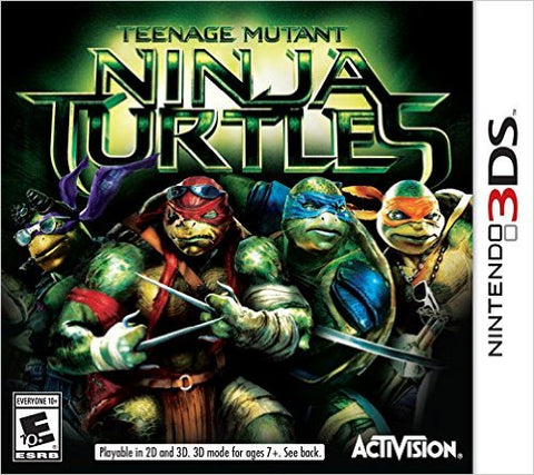 Teenage Mutant Ninja Turtles The Movie 3DS Used